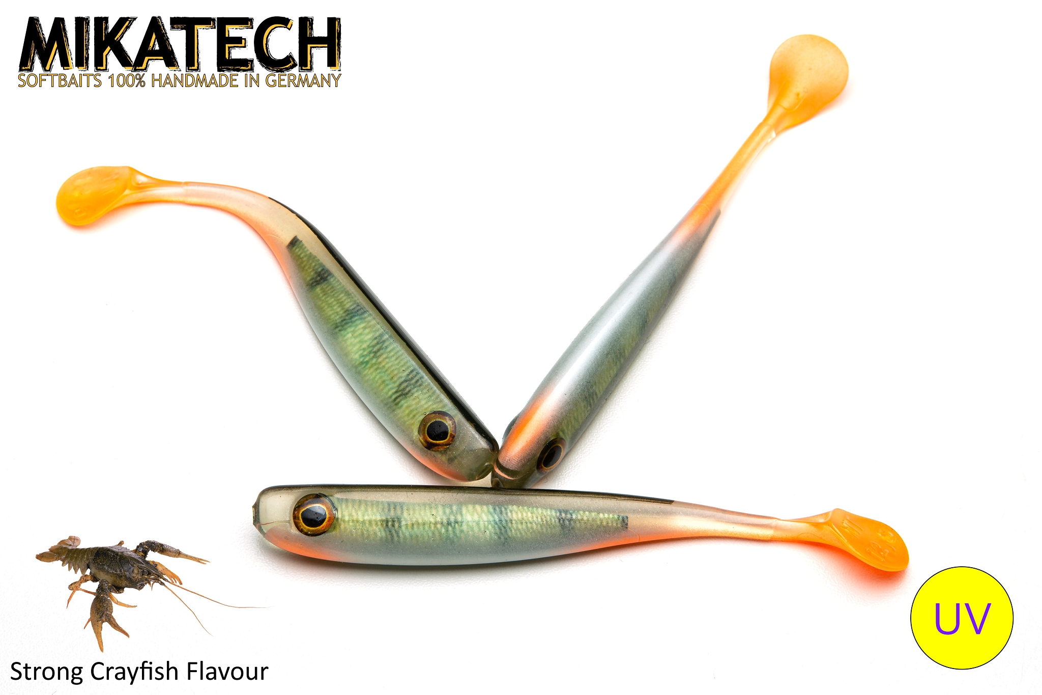 Real-Shad-12-5cm-Barsch-Folie-UV-1 MIKATECH Real Shad 12,5 cm Barsch Folie UV