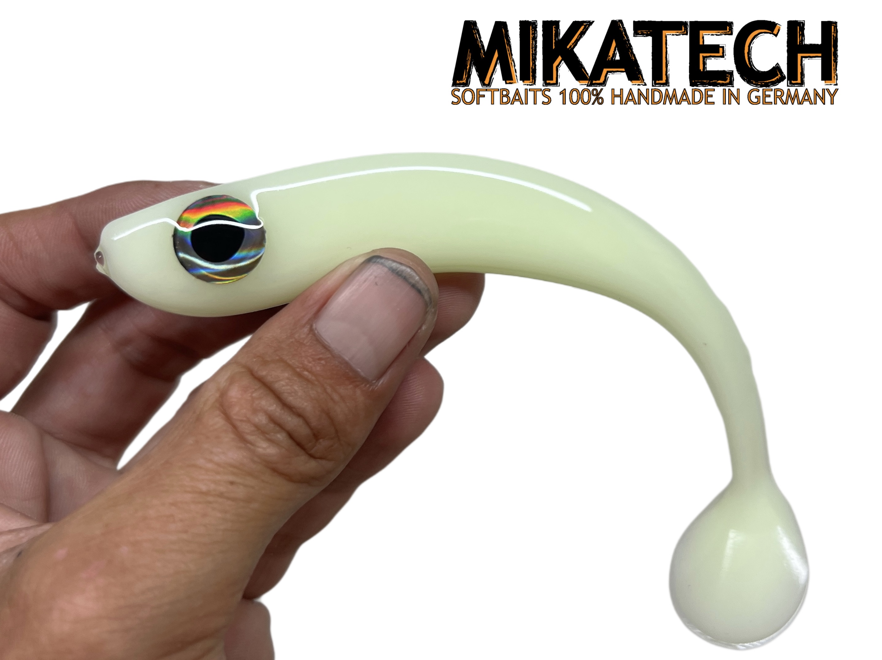 MIKATECH Real Shad 15 cm Hot Olive UV MIKATECH Real Shad 15 cm Hot Olive UV