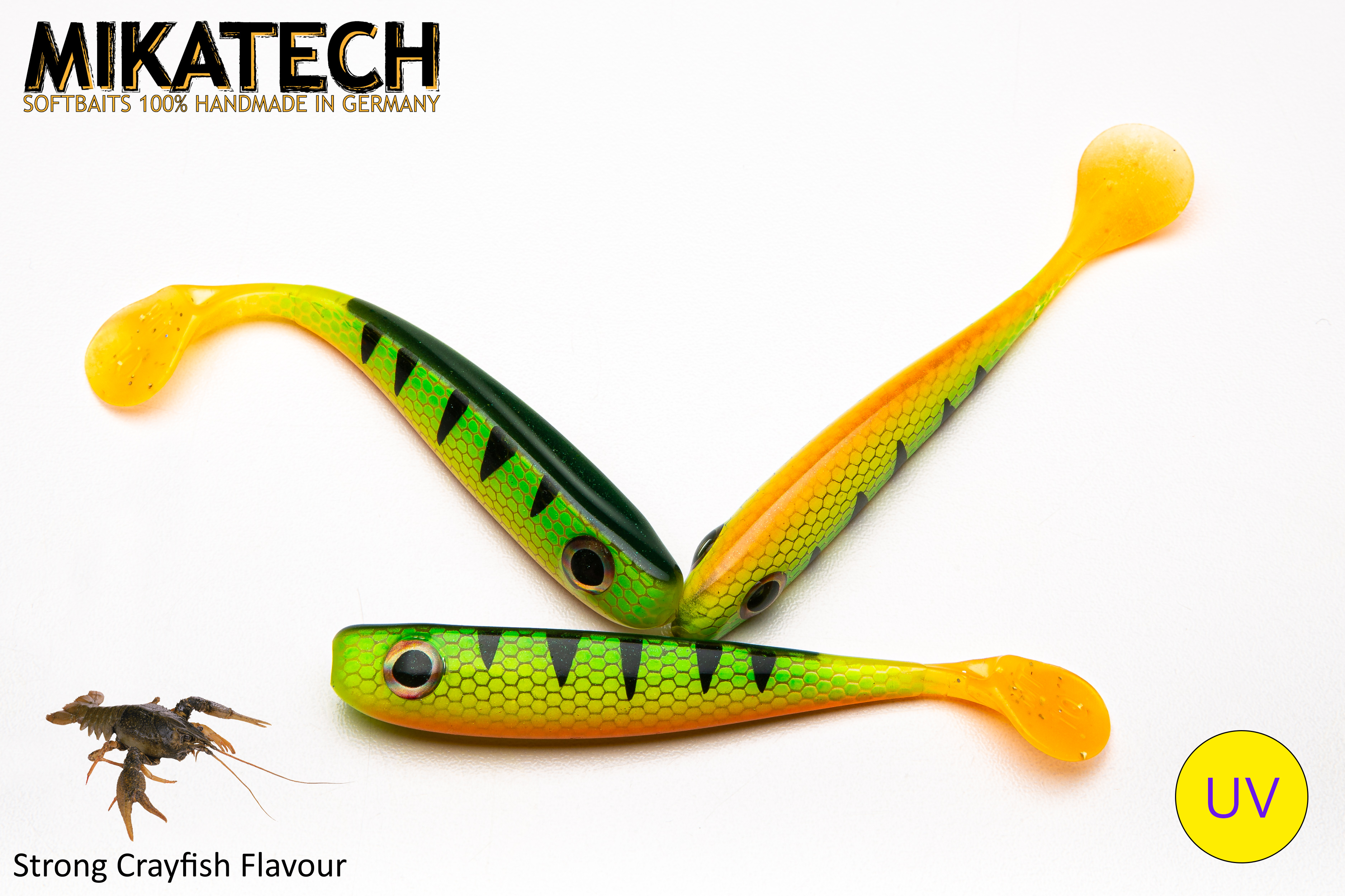 MIKATECH Real Shad 10 cm MIKATIGER UV