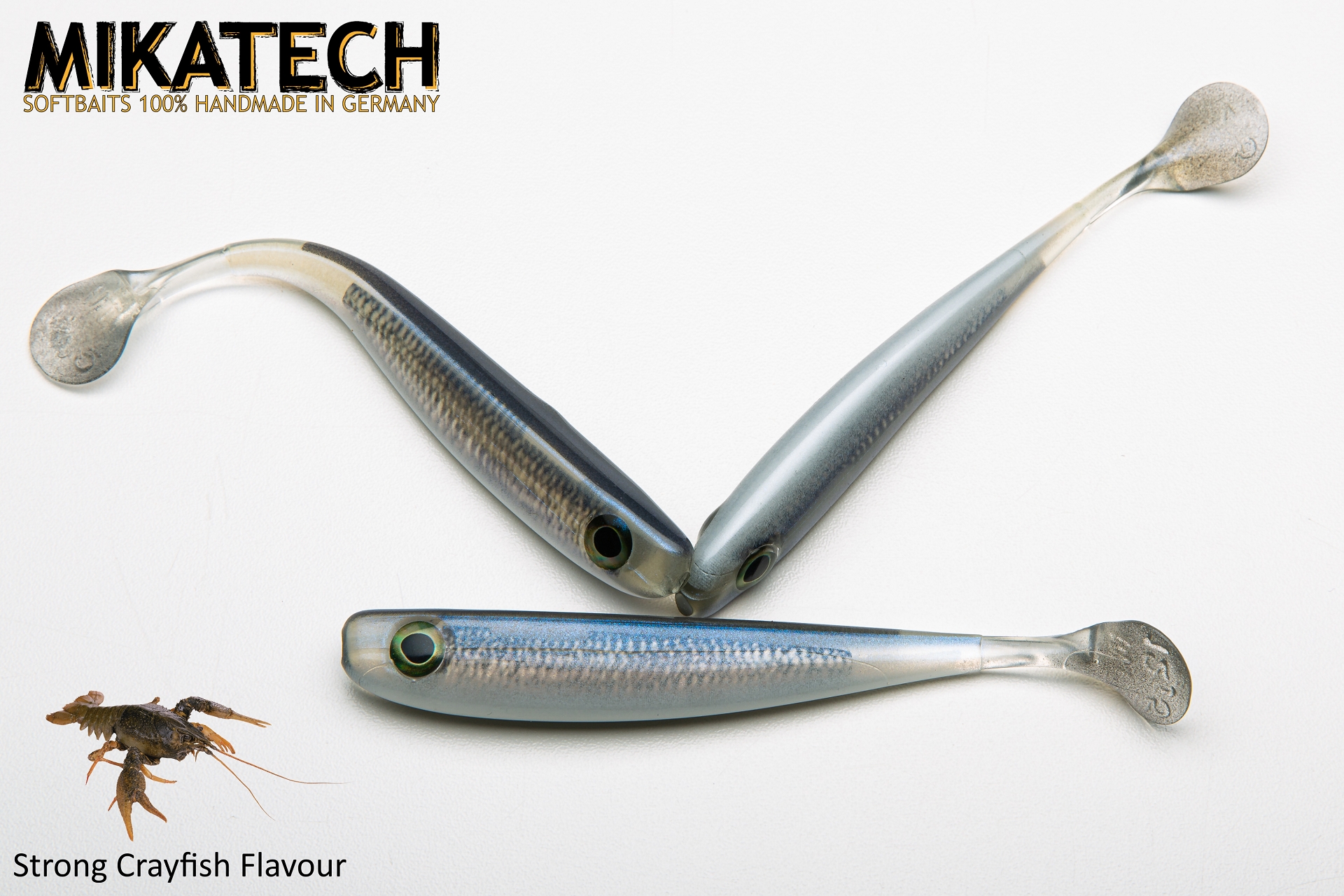 MIKATECH Real Shad 12,5 cm Laube Folie MIKATECH Real Shad 12,5 cm Laube Folie