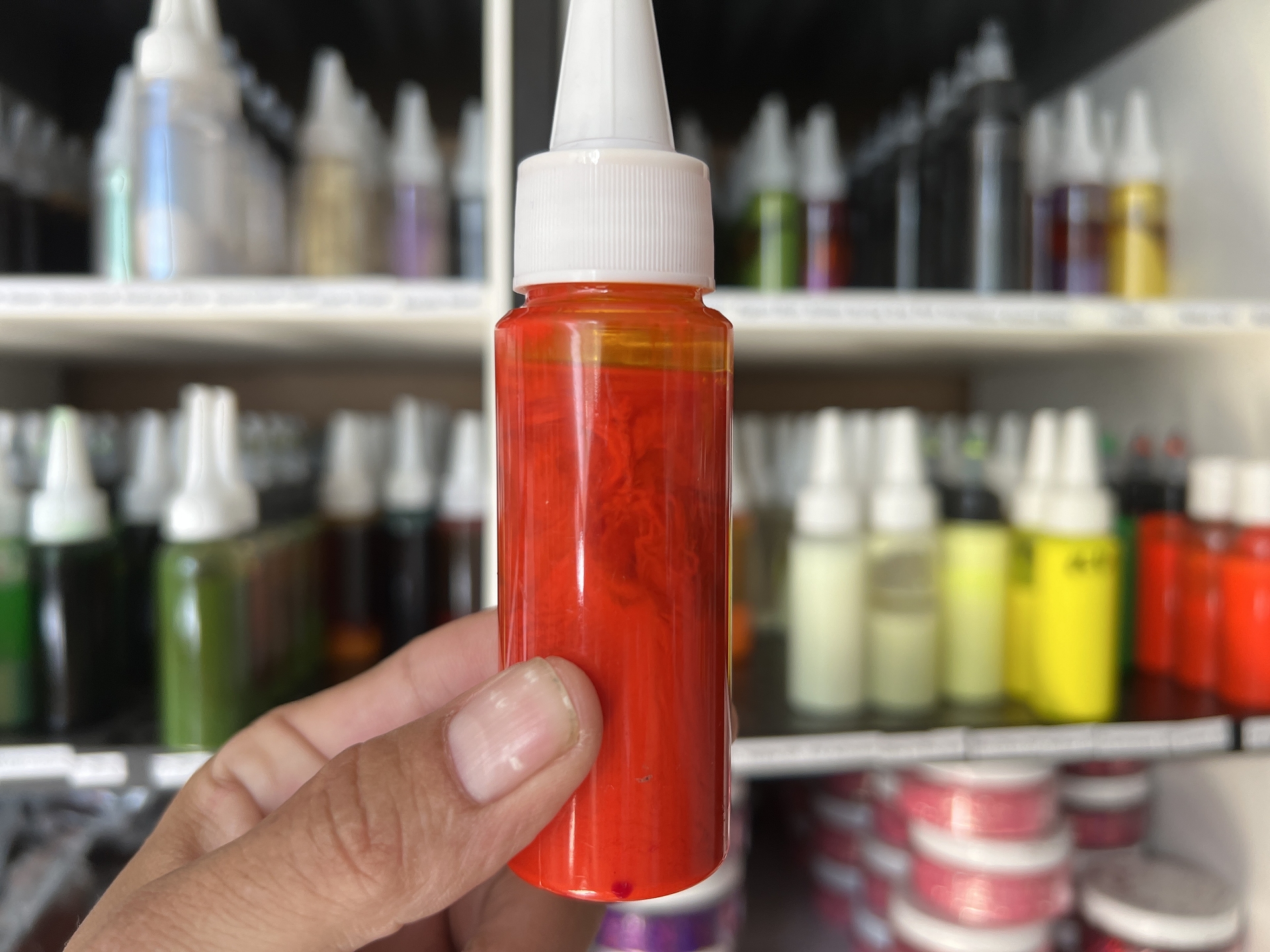 SABOFLEX Transparent Amber Plastisolfarbe 50g SABOFLEX Transparent Amber Plastisolfarbe 50g