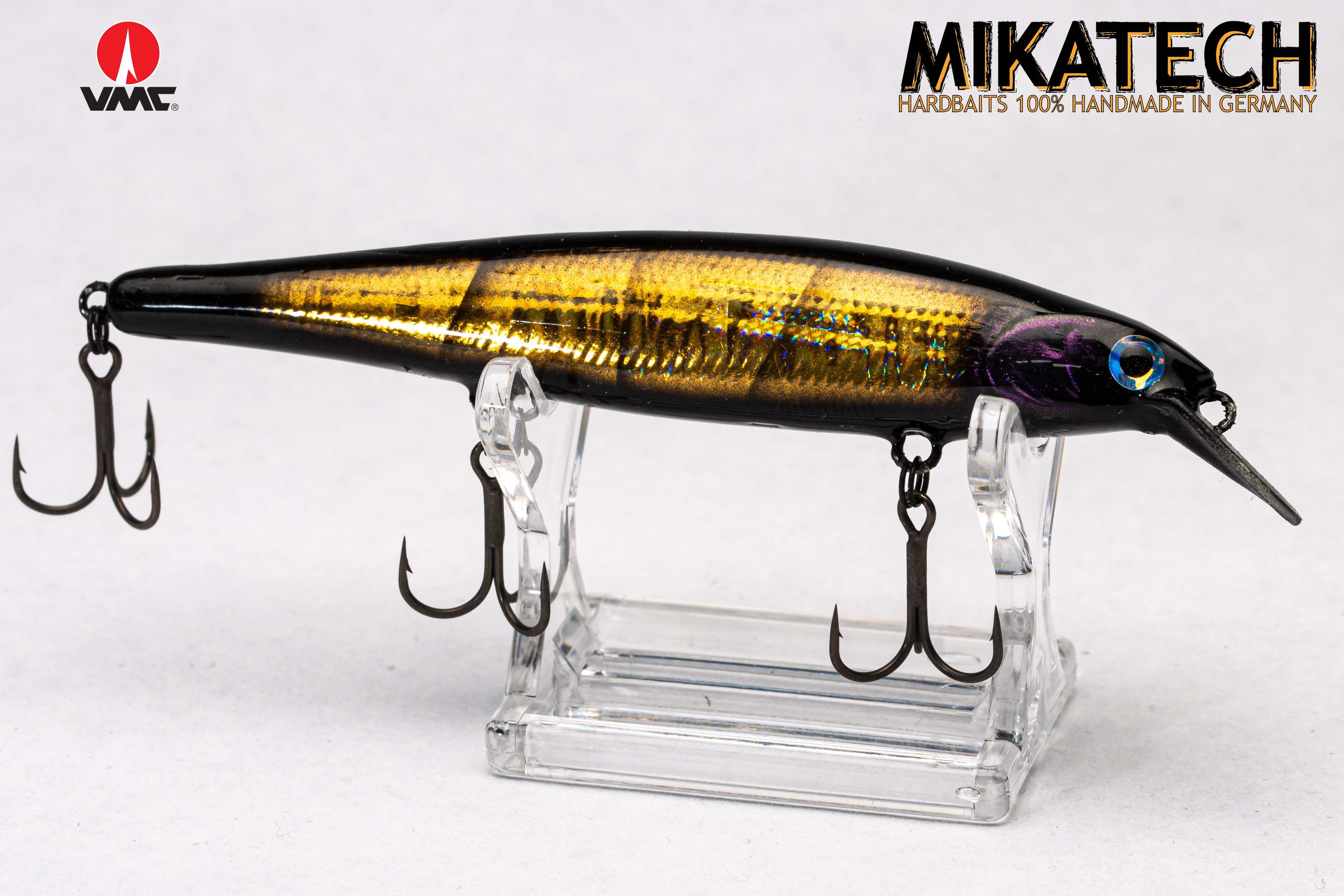 MIKATECH Slender Minnow 97 SF BPM Black Purple Metal MIKATECH Slender Minnow 97 SF BPM Black Purple Metal