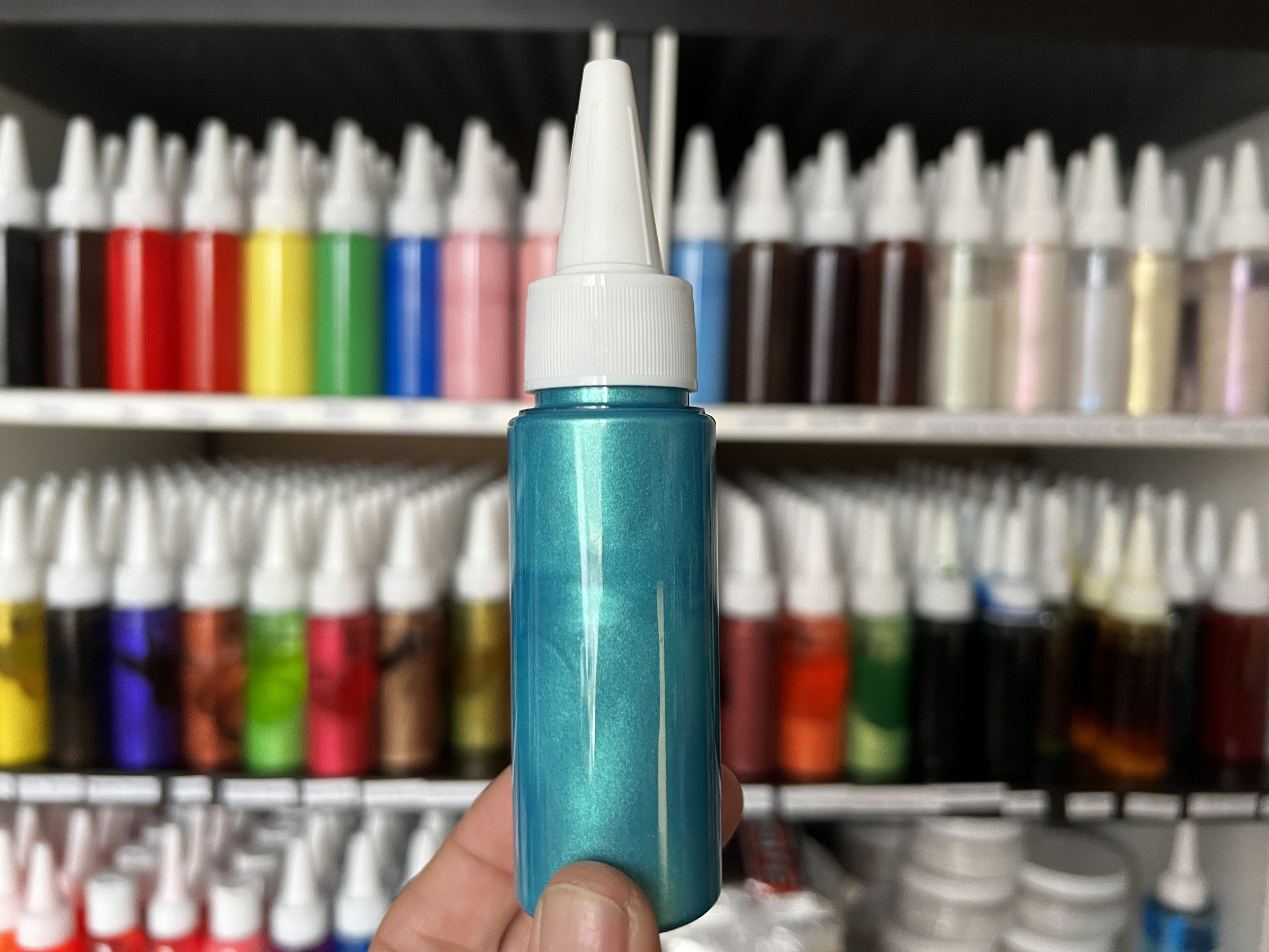 Metallic-Aqua-BlueyjbbKWtzp4vmv SABOFLEX Metallic Aqua Blue Plastisolfarbe 50g