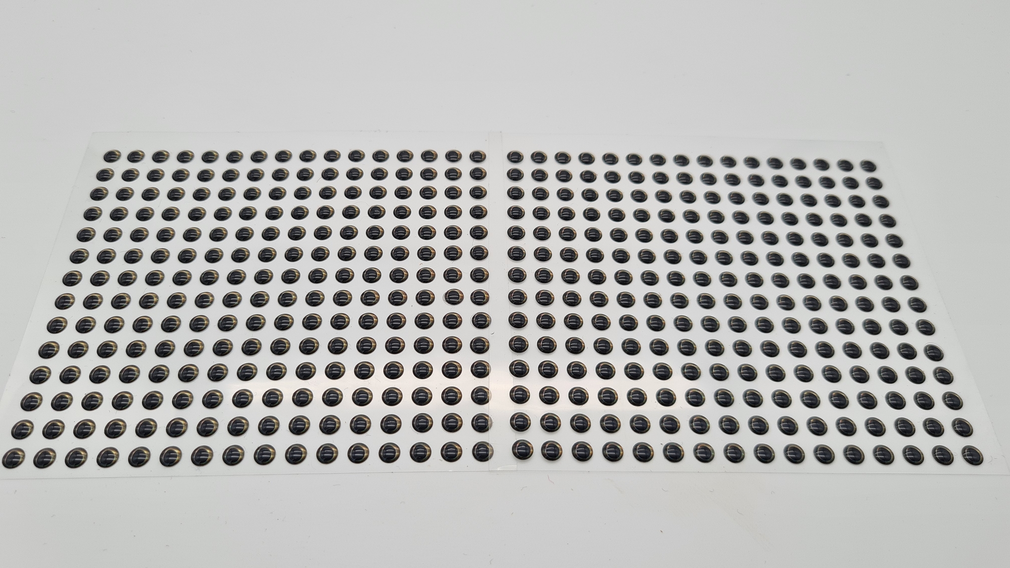 Natural-Black-4mm MIKATECH Epoxy 3D Augen 4mm Natural Black 448er Karte