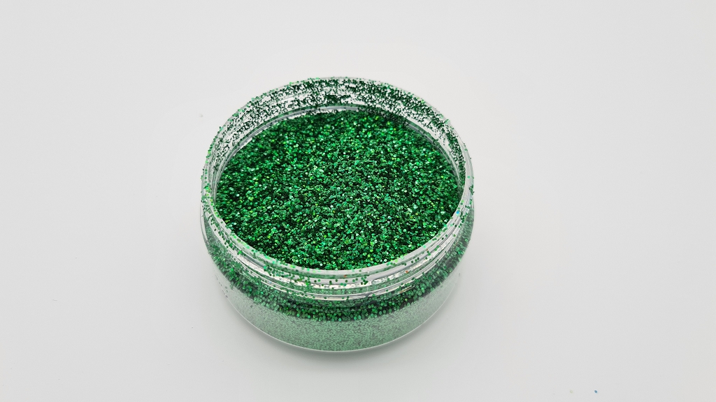 Irisierend-Gr-n-0-6mm MIKATECH Glitter 0,6mm Irisierend Grün 100ml
