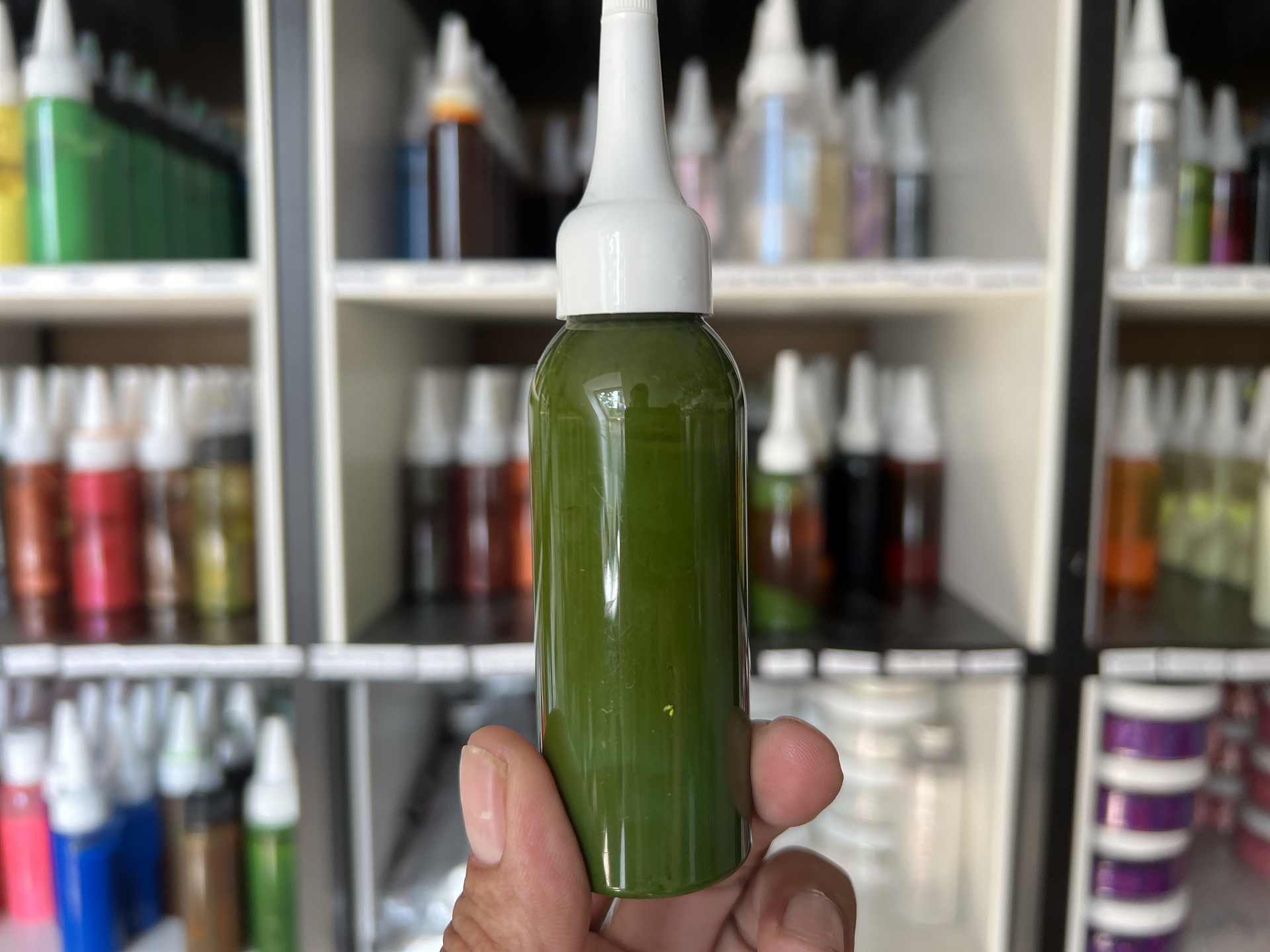 SABOFLEX Transparent Olive Plastisolfarbe 50g SABOFLEX Transparent Olive Plastisolfarbe 50g