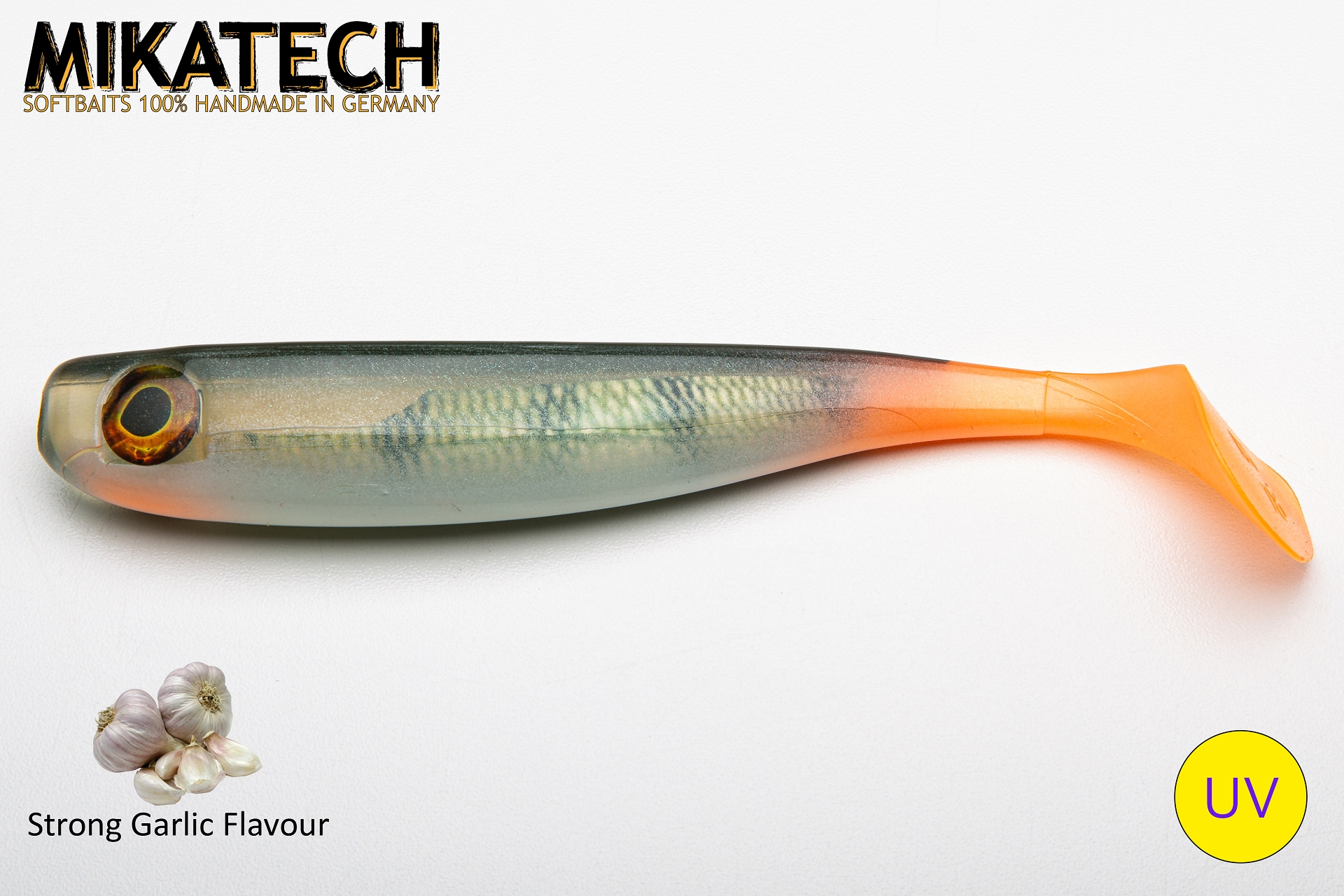 MIKATECH Real Shad 18 cm Barsch UV Folie MIKATECH Real Shad 18 cm Barsch UV Folie